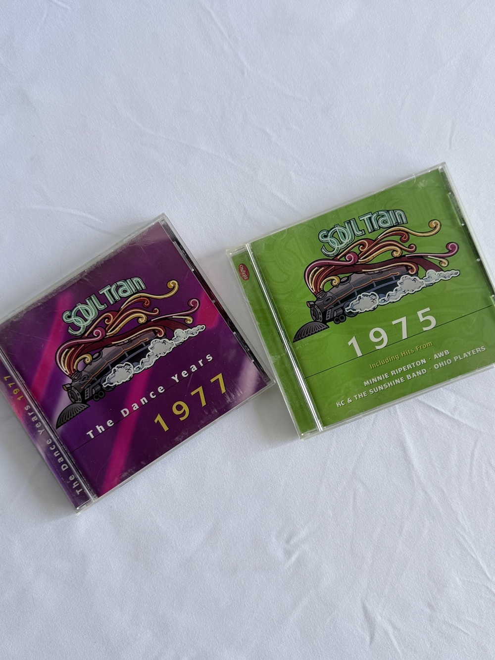Soul Train CD Set — 1975 & 1977 Dance Years (Green & Purple)